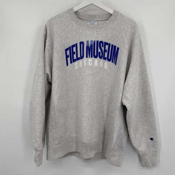 Rare 🔥 Vintage Champion Reverse Weave 90s Chicago Field Museum Sweatshirt